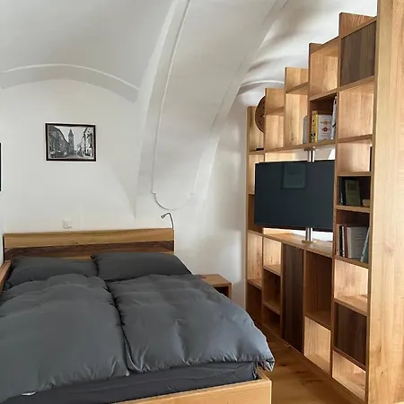 Lägenhet Studio Mit Garten Zentrum *